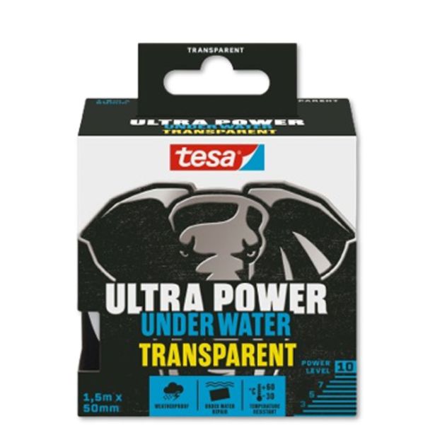 VEČNAMENSKI LEPILNI TRAK TESA UNDER WATER TRAK 1.5MX50MM PROZOREN