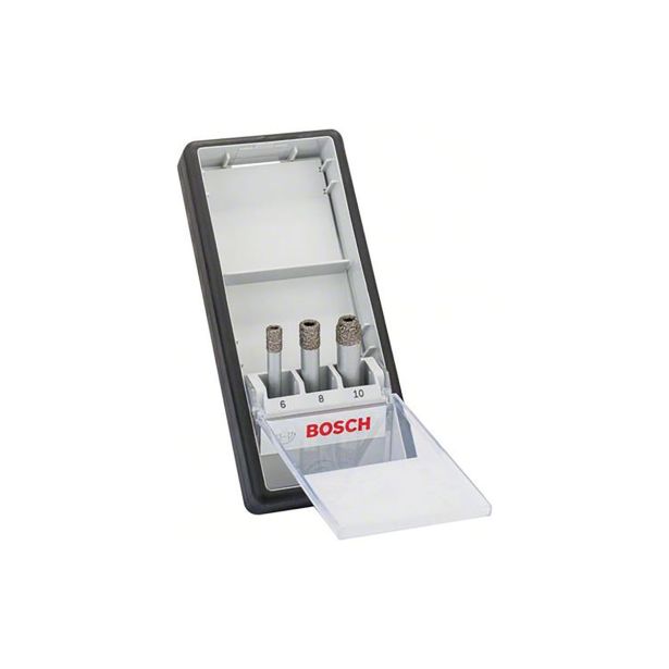 VEČNAMENSKI SVEDER BOSCH 3-DELNI SET DIAMANTNI ZA KERAMIKO