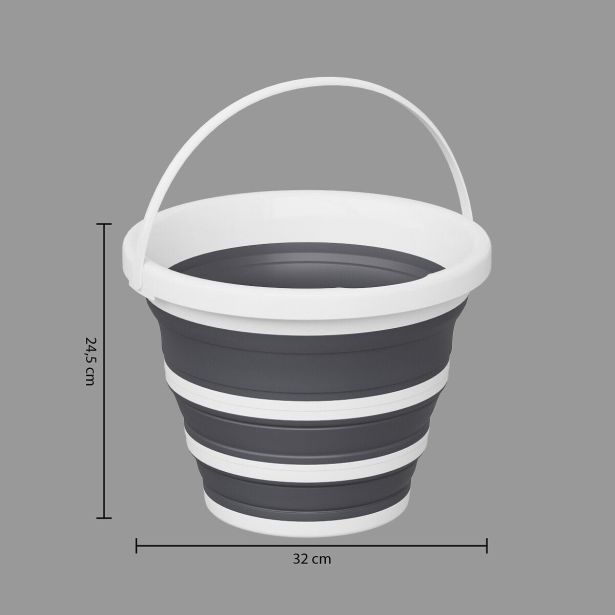 VEDRO FIVE ZLOŽLJIVO 10L 32X25 SIVO BELO