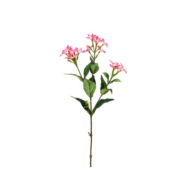 UMETNO CVETJE VEJICA CVETOČA X3, 61CM ROZA