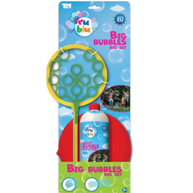 IGRAČA FRU BLU VELIKI OBROČI IN MILNICA 500 ML, SET