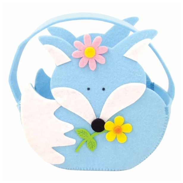 VELIKONOČNI PROGRAM GLOSSTYLE KOŠARICA IZ FILCA 17 CM 17.5X17 ALI 9X17 CM