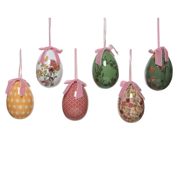 VELIKONOČNI PROGRAM JAJČEK FI9X12CM ROMANTIKA