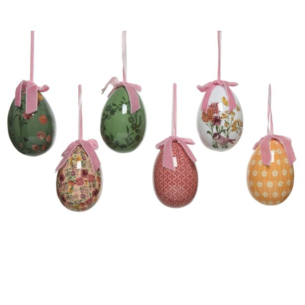 VELIKONOČNI PROGRAM JAJČKA 6/1 5X7.5CM ROMANTIKA