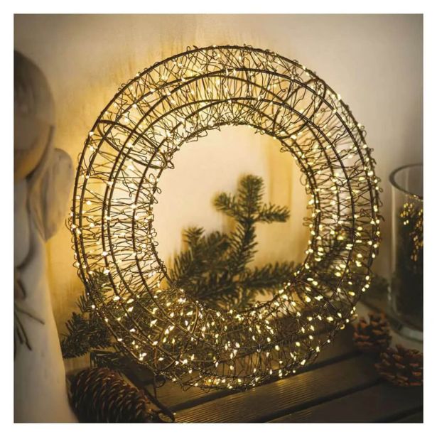 VENČEK EMOS LED ZUNANJI/NOTRANJI TOPLO BELA