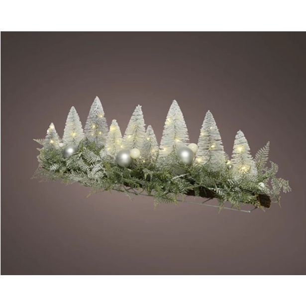 VENČEK EVERLANDS ADVENTNI NAMIZNI MICRO LED Z OKRASKI