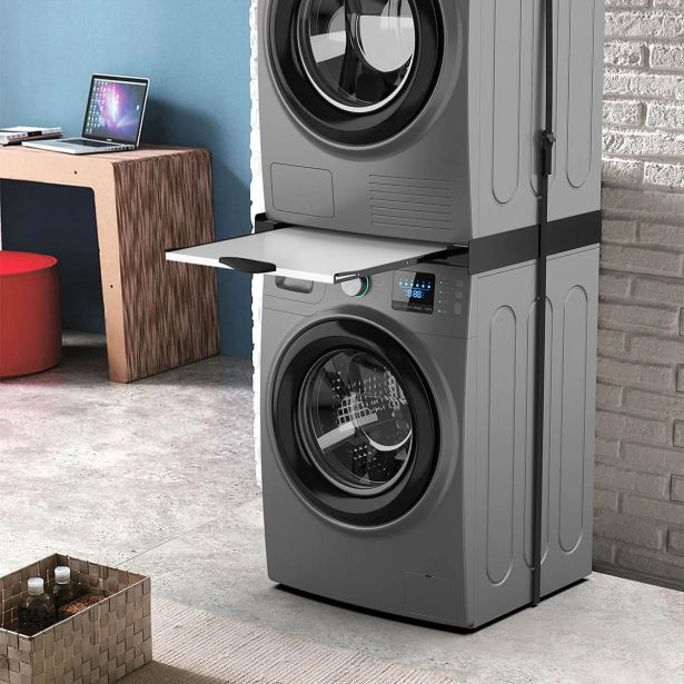 VEZNI ČLEN ZA PRALNI/SUŠILNI STROJ S POLICO TORRE DARK