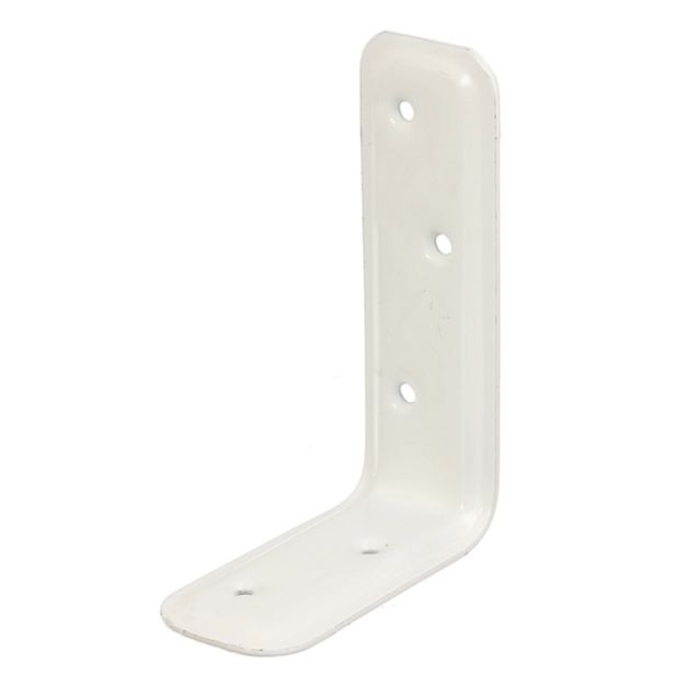 VEZNI ELEMENT ALBERTS 80X120X40 MM KOTNIK VTISNJEN BELE BARVE