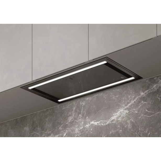 VGRADNA KUHINJSKA NAPA CIARKO DESIGN AURA 55 CM, ČRNA