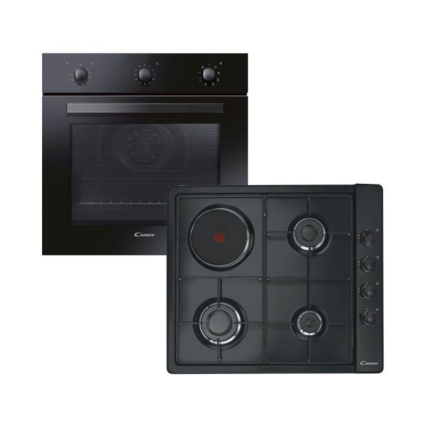 VGRADNA PEČICA + PLOŠČA CANDY CLG 631 SPN + FCP 602N 3 + 1