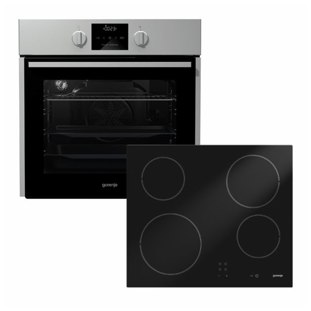 VGRADNA PEČICA + PLOŠČA GORENJE BO 635 E11XK + ECT 610SC OVSENI MIX