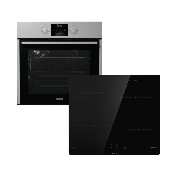 VGRADNA PEČICA + PLOŠČA GORENJE BO 635 E20 X + IT 640 BSC DUO MIX