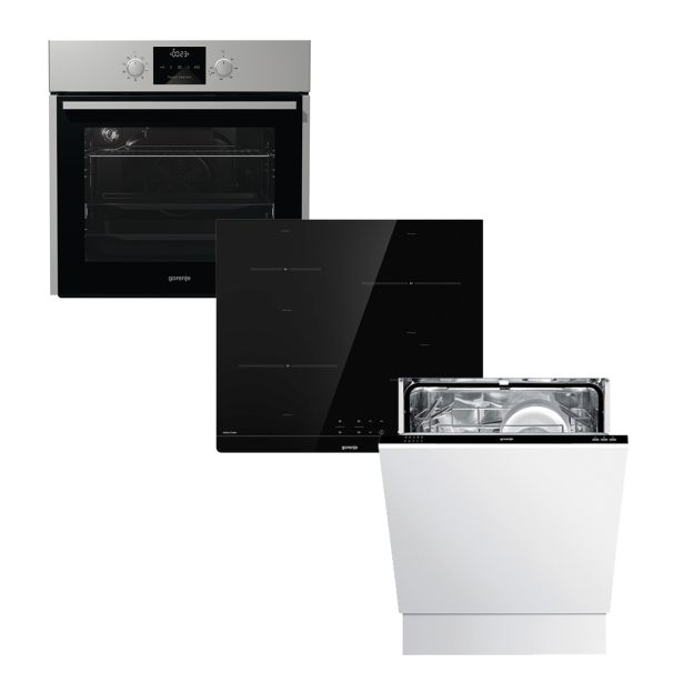 VGRADNA PEČICA + PLOŠČA GORENJE BO 635 E20X + IT 640 BSC + GV 61010