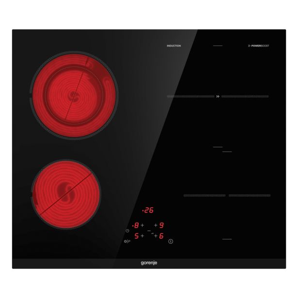 VGRADNA PEČICA + PLOŠČA GORENJE BO 635 E20X+ICT 641 BCSC POLBELI MIX