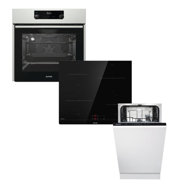 VGRADNA PEČICA + PLOŠČA GORENJE BO 737 E24X + IT 640 BSC + GV 52010