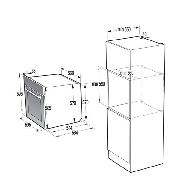 VGRADNA PEČICA GORENJE BPSA6138B