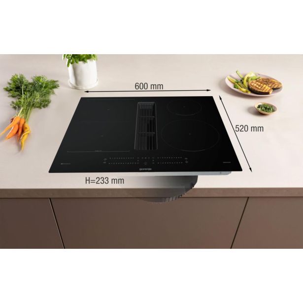 VGRADNA PLOŠČA Z NAPO GORENJE GEH6432BSCWF