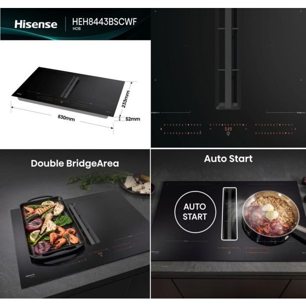 VGRADNA PLOŠČA Z NAPO HISENSE HEH8443BSCWF1