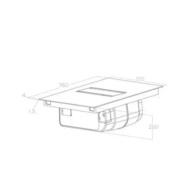 VGRADNA PLOŠČA Z NAPO TURBOAIR ALPHA BL/A/78
