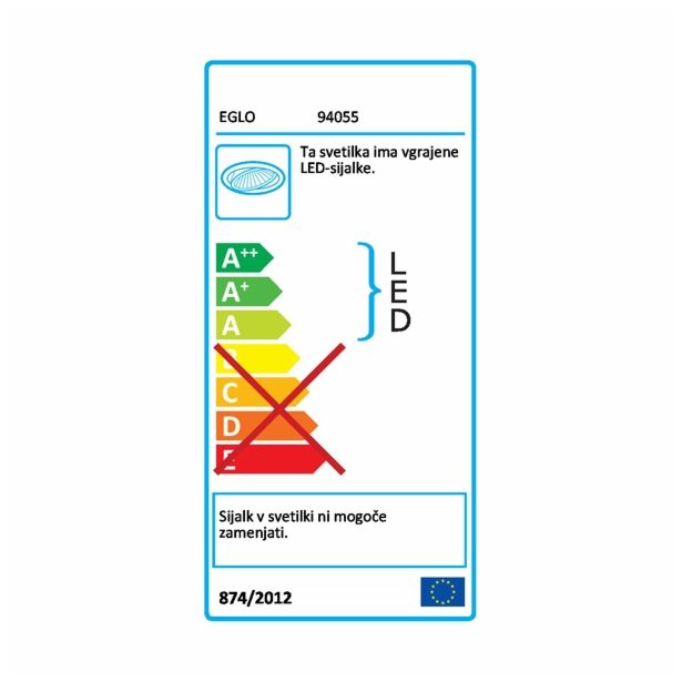 VGRADNA LED SVETILKA EGLO FUEVA 1 12W