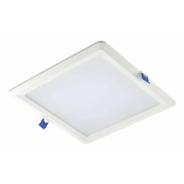 VGRADNA STROPNA SVETILKA GTV LED LOUIS 3W KVADRAT IP54