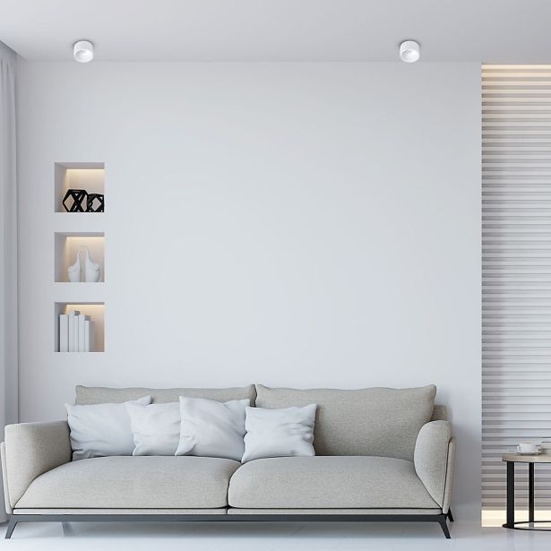 VGRADNA STROPNA SVETILKA MILAGRO BALI BELA ML0053 OKROGLA