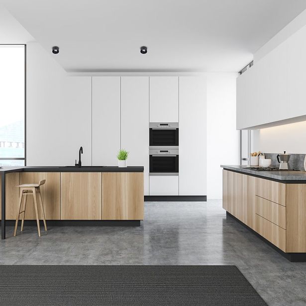 VGRADNA STROPNA SVETILKA MILAGRO BALI ČRNA ML0060 OKROGLA