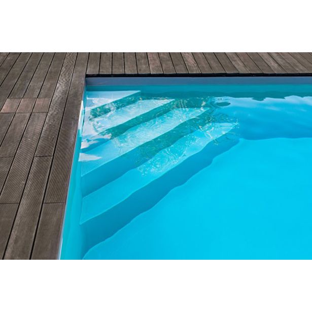 VGRADNI BAZEN PLANET POOL EASYPOOL PLUS 8X4X1.5 M VOGALNO STOPNIŠČE