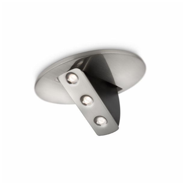 VGRADNI LED REFLEKTOR PHILIPS SKYON 1X6.5W LED 57989/17/16 NIKELJ