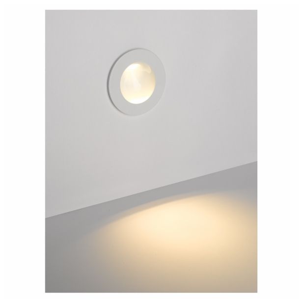 VGRADNI LED REFLEKTOR PHILIPS SYRMA 1X2W LED 57993/31/16 BELA
