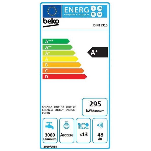 VGRADNI POMIVALNI STROJ BEKO DIN 15310