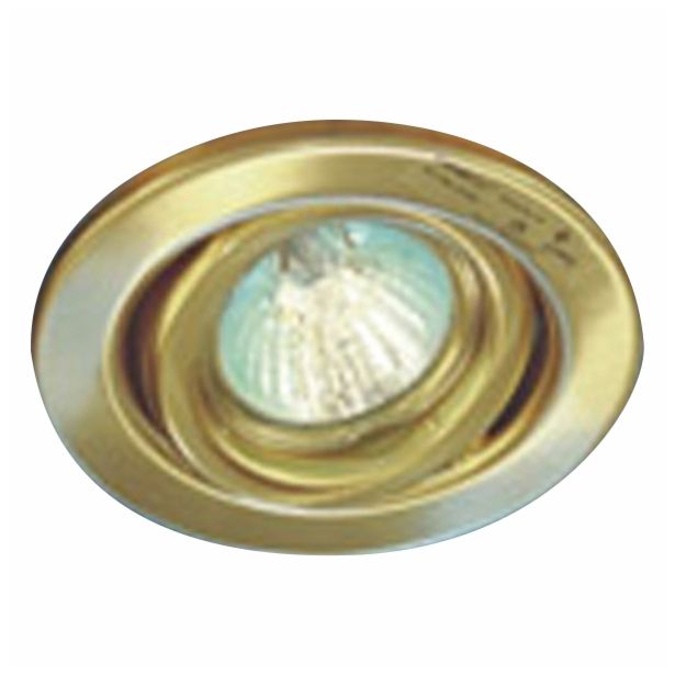 VGRADNI REFLEKTOR MENTES DL 60MRG BELA Z ŽARNICO GU10 50W 230V