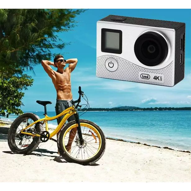 VIDEOKAMERA TREVI GO 2500-4K SREBRNA