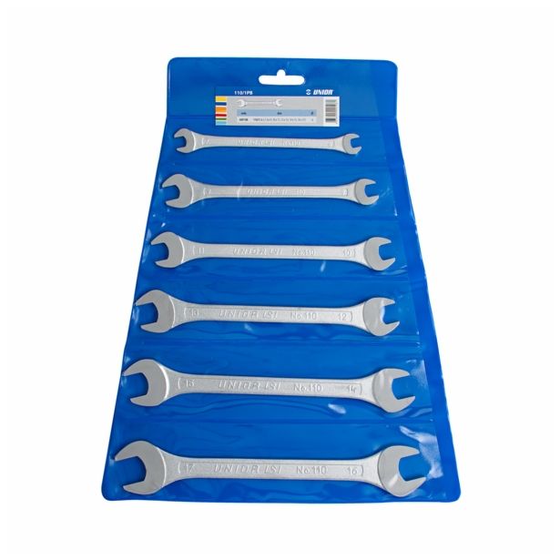 GARNITURA VILIČASTIH KLJUČEV UNIOR V PLASTIČNEM ETUIJU 6 - 22 MM/8-DELNA ART. 110/1PB (600109)