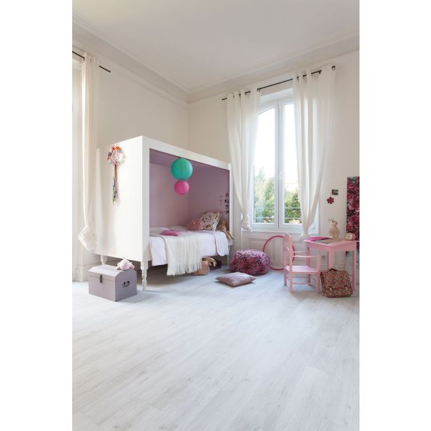 VINIL PLOŠČA, LVT SENSO CLIC PREMIUM SUNNY BELA 0286 1240X204X4.5 M
