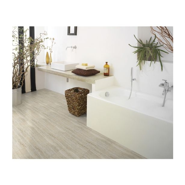 VINIL PLOŠČA, LVT SENSO NATURAL TRAVERTIN 0201 609X305X2 MM SAMOLEPILNA