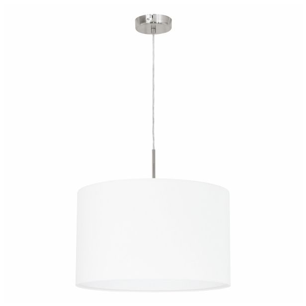 VISEČA SVETILKA-LESTENEC EGLO 31571 PASTERI '380 BELA TEKSTIL