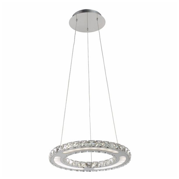 VISEČA SVETILKA-LESTENEC ESTO DIAMOND LED 1X12W 780106