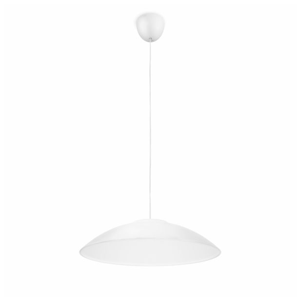 VISEČA SVETILKA-LESTENEC PHILIPS LARGO 1X4.5W LED 40893/67/16 BELA