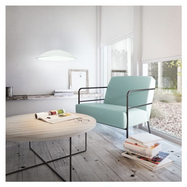 VISEČA SVETILKA-LESTENEC PHILIPS LARGO 1X4.5W LED 40893/67/16 BELA