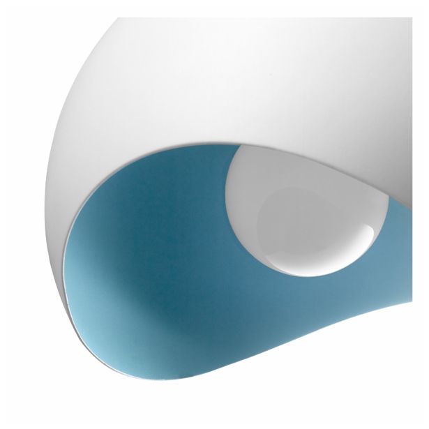 VISEČA SVETILKA-LESTENEC PHILIPS MOSELLE 1X20W E27 40354/35/16 MODRA