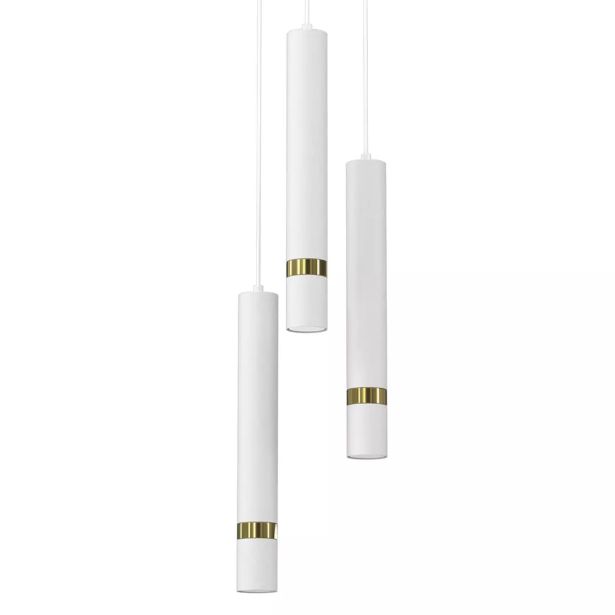 VISEČA SVETILKA MILAGRO JOKER BELA/ZLATA 3XGU10 MLP8917