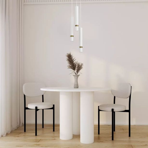 VISEČA SVETILKA MILAGRO JOKER BELA/ZLATA 3XGU10 MLP8917