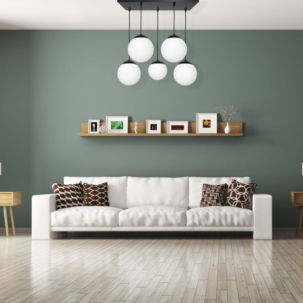 VISEČA SVETILKA MILAGRO LIMA BLACK 5XE14 MLP6525