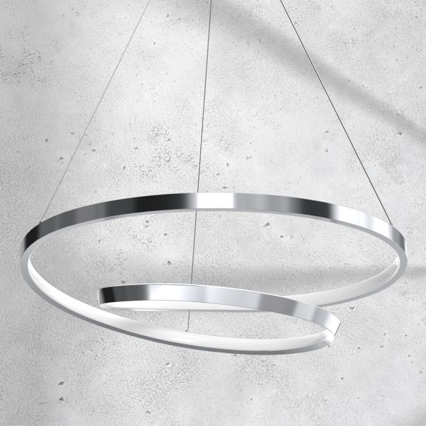 VISEČA SVETILKA MILAGRO LUCERO KROM 48W LED ML7949