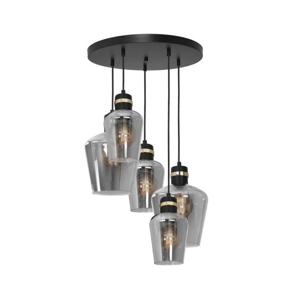 VISEČA SVETILKA MILAGRO RICHMOND 5XE27 MLP6542