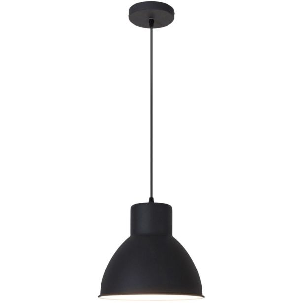 VISEČA SVETILKA RABALUX DEREK E27 60W MAT ČRNA
