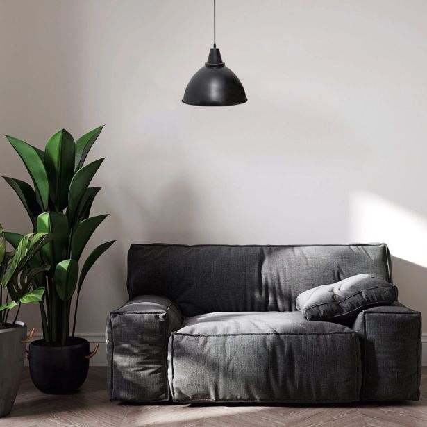 VISEČA SVETILKA RABALUX WILBOUR E24 60W D36 ČRNA