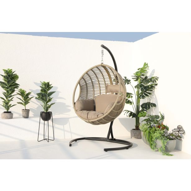 VISEČI STOL MQ Z BLAZINO BEZ