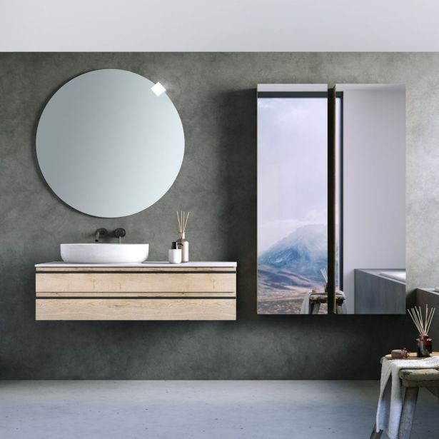 VISOKA OMARICA KOLPA SAN A 1462/15 CW ALEXIS Z OGLEDALNIMI VRATI